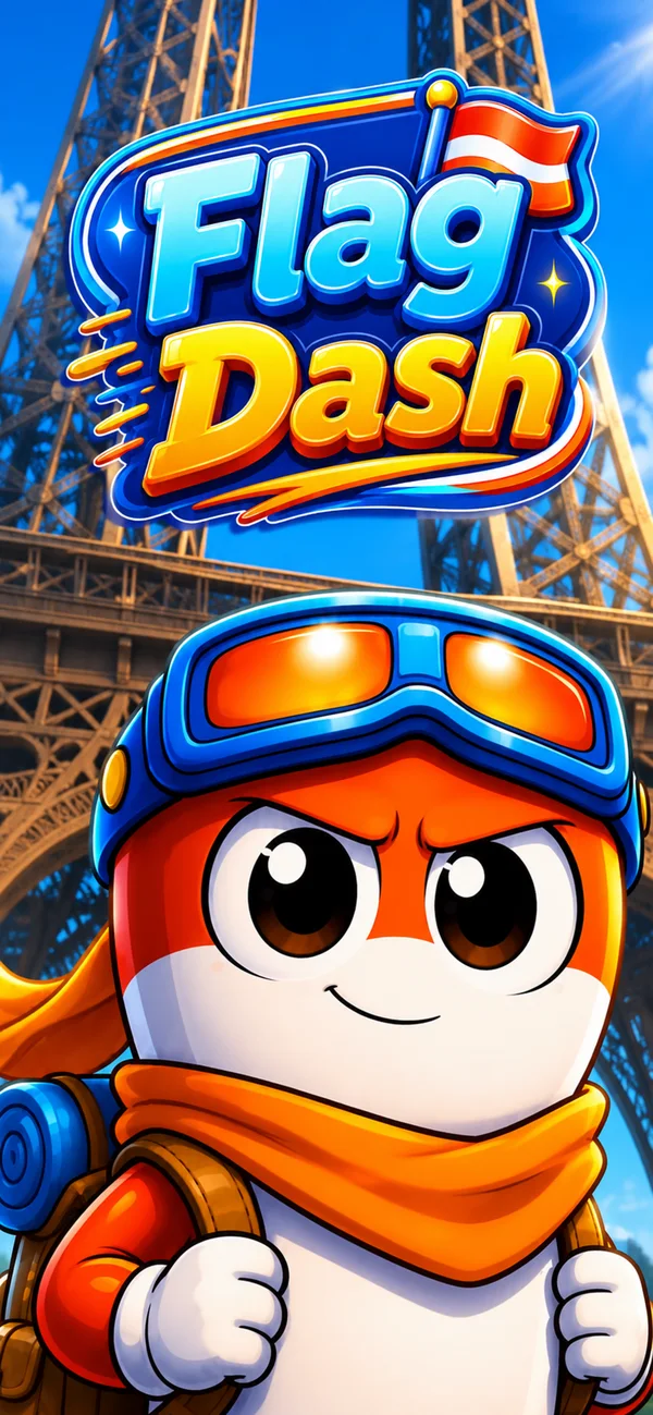 Flagaroo, the FlagDash mascot